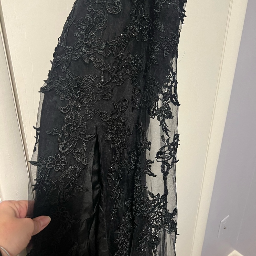 Black Aidyn Gown, Size Small, New With Tags, Never worn. - Picture 8 of 16